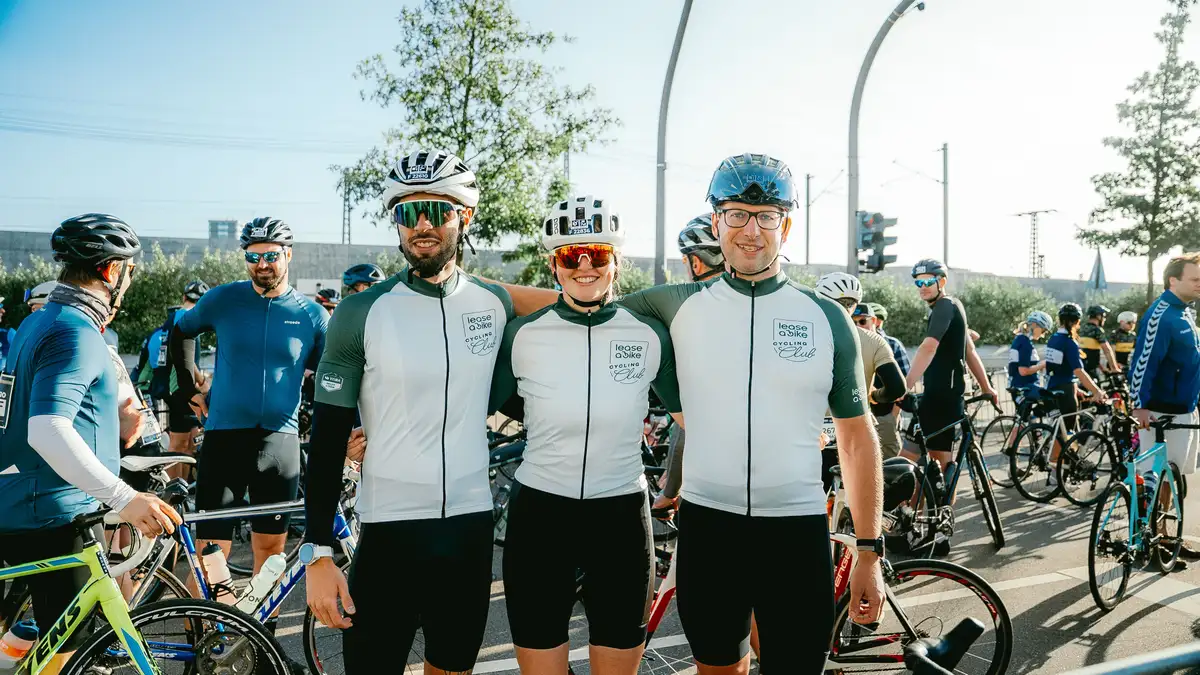 Mann auf Cervelo Rennrad