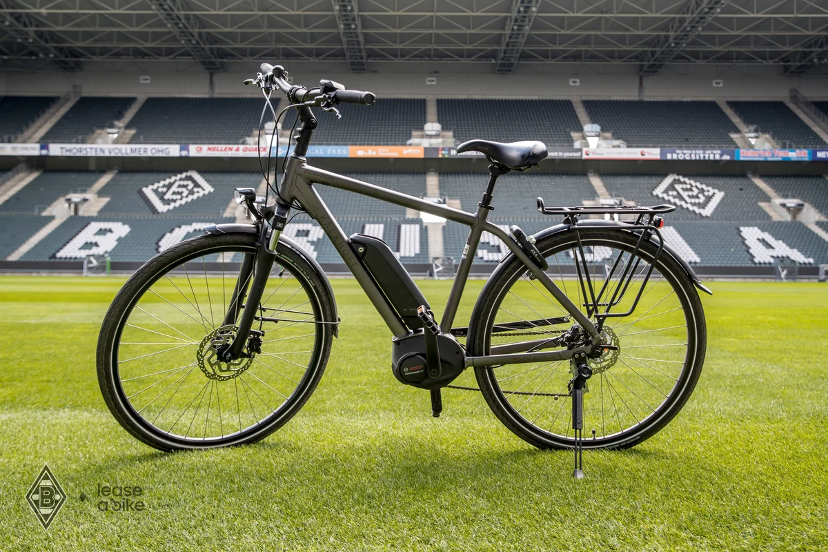 E-Bike im Stadion von Borussia Mönchengladbach