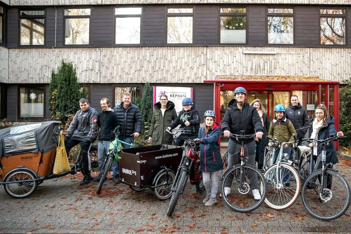 Fahrradspende Hephata