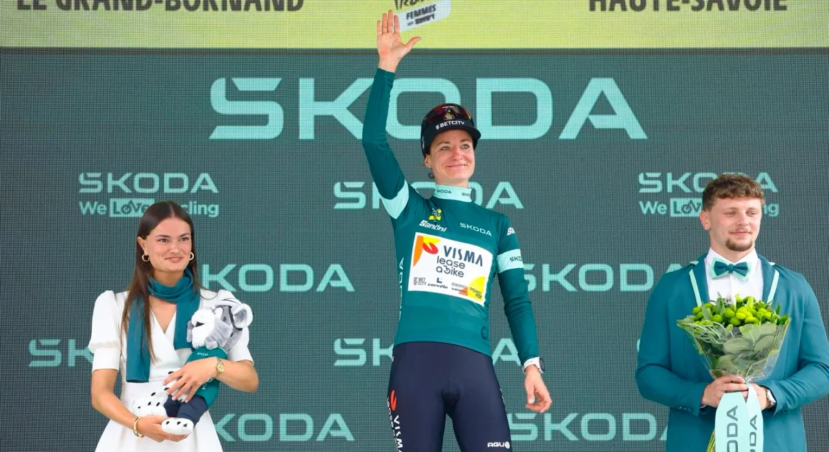 Team Visma | Lease a Bike – Marianne Vos sprint classification.