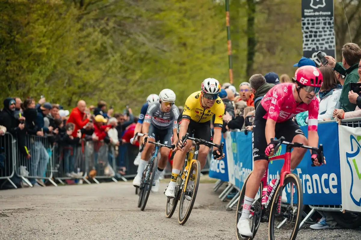 Wout van Aert at Paris Roubaix